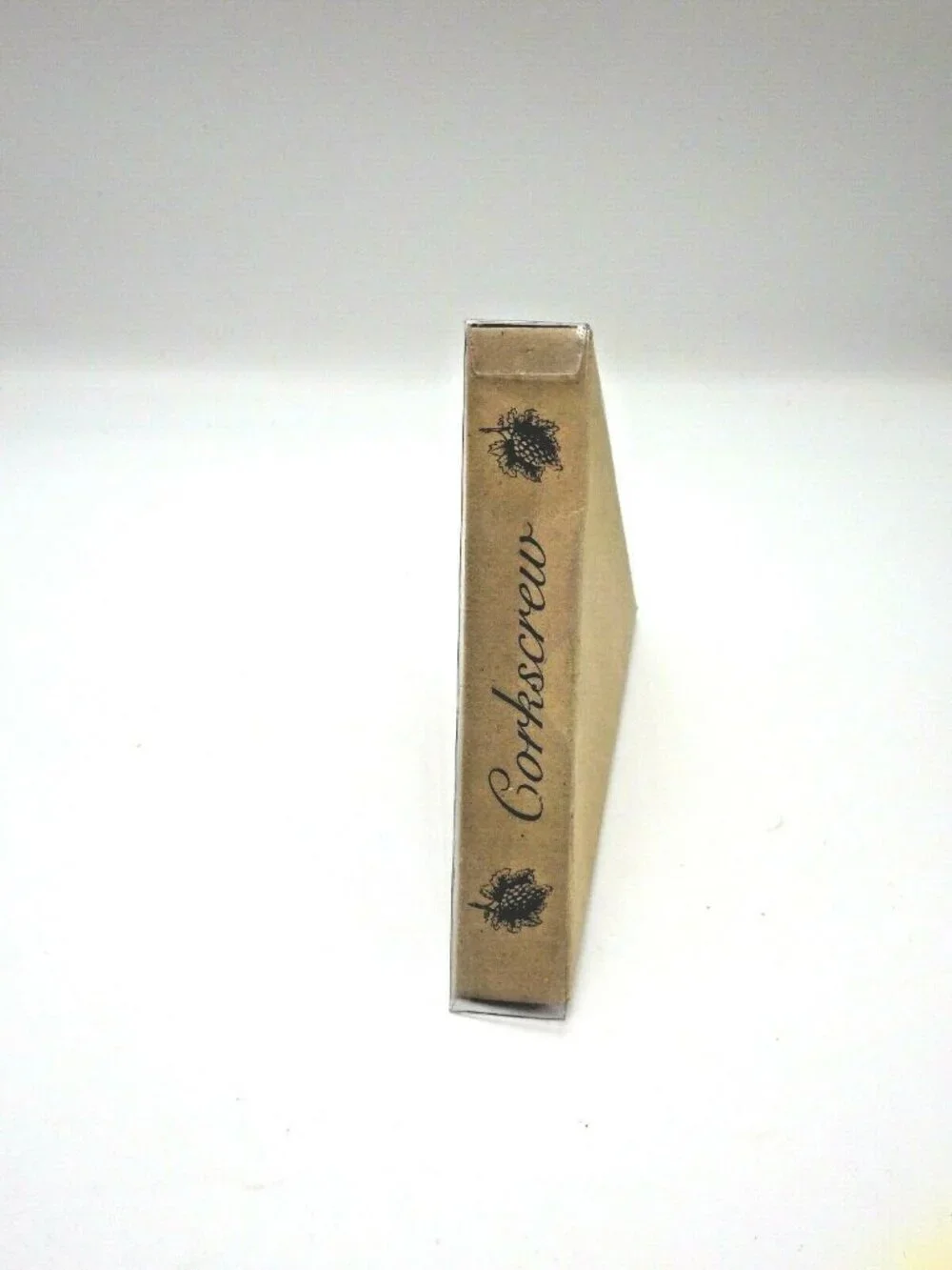 Wine bottle Opener Wood Tee Handle Corkscrew boxed